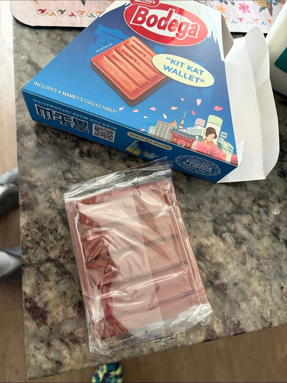 Kit Kat Wallet - Blue Packaging